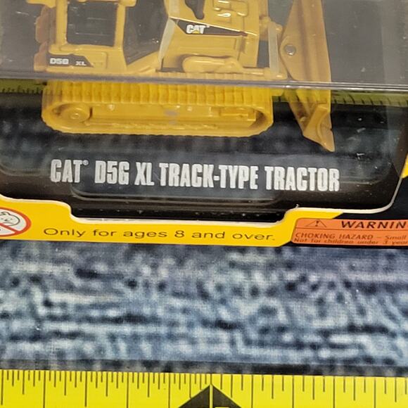 Caterpillar 2007 CAT DG5 XL die-cast tracked Dozer 1/87  yellow and black - Picture 3 of 7